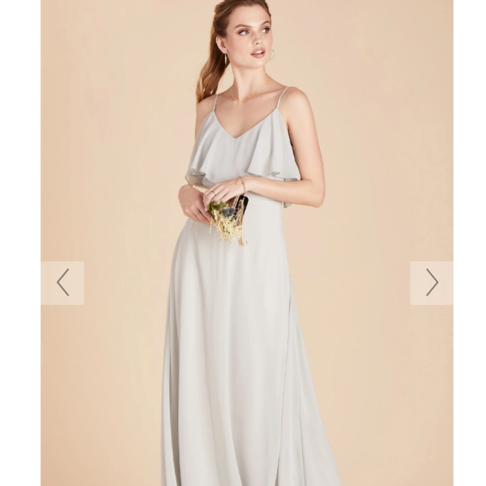 Grey formal dress